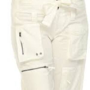 Johnny Was Pete & Greta Tyla belted Cargo pants BOHO Chic, size 4